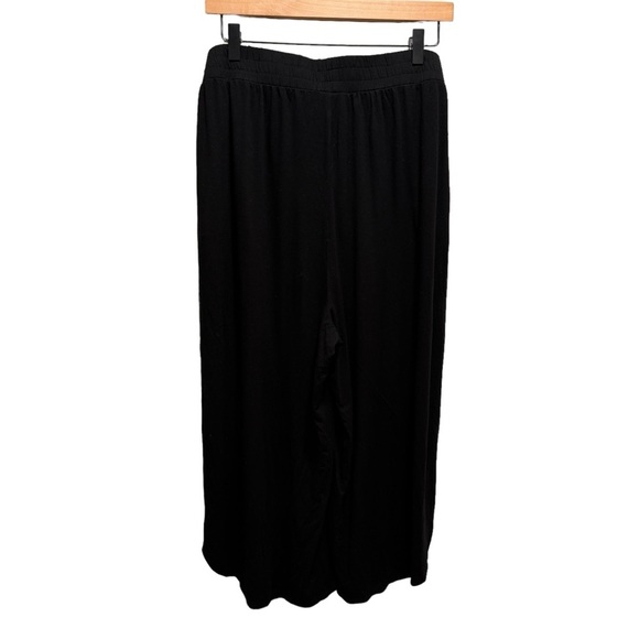 Pennington's Black Gaucho Wide Leg Pants Size 1x - Picture 3 of 9